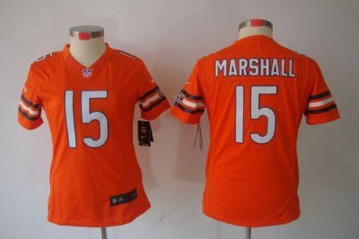 Jerseys Factory Cheap Nike Bears #15 Brandon Marshall Orange Alt