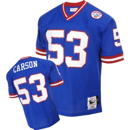 Jerseys Factory Cheap Mitchell and Ness Giants #53 Harry Carson - Click Image to Close
