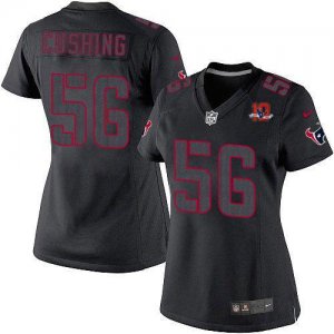 Jerseys Factory Cheap Nike Texans #56 Brian Cushing Black Impact