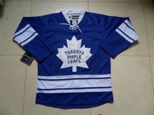 Jerseys Factory Cheap Maple Leafs Blank Blue Third Embroidered N