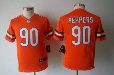Jerseys Factory Cheap Nike Bears #90 Julius Peppers Orange Alter