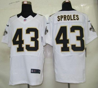 Jerseys Factory Cheap Nike Saints #43 Darren Sproles White Men's