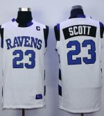 Jerseys Factory Cheap One Tree Hill Ravens #23 Nathan Scott Whit