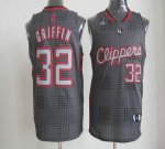 Jerseys Factory Cheap Clippers #32 Blake Griffin Black Rhythm Fa