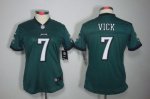 Jerseys Factory Cheap Nike Eagles #7 Michael Vick Midnight Green