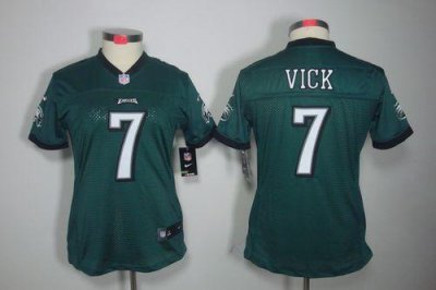 Jerseys Factory Cheap Nike Eagles #7 Michael Vick Midnight Green