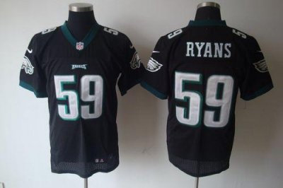 Jerseys Factory Cheap Nike Eagles #59 DeMeco Ryans Black Alterna