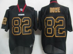 Jerseys Factory Cheap Chiefs #82 Dwayne Bowe Lights Out Black St