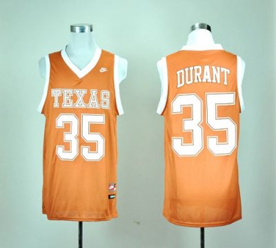 Jerseys Factory Cheap Longhorns #35 Kevin Durant Orange Basketba