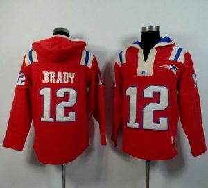 Jerseys Factory Cheap New England Patriots #12 Tom Brady Red Pla