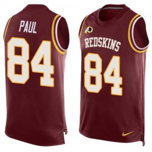Jerseys Factory Cheap Nike Redskins #84 Niles Paul Burgundy Red