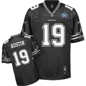 Jerseys Factory Cheap Cowboys #19 Miles Austin Black Shadow Team