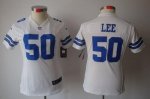 Jerseys Factory Cheap Nike Cowboys #50 Sean Lee White Women's Em