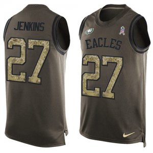 Jerseys Factory Cheap Nike Eagles #27 Malcolm Jenkins Green Men'