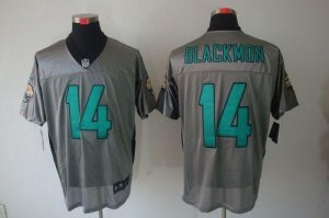 Jerseys Factory Cheap Nike Jaguars #14 Justin Blackmon Grey Shad