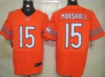 Jerseys Factory Cheap Nike Bears #15 Brandon Marshall Orange Alt