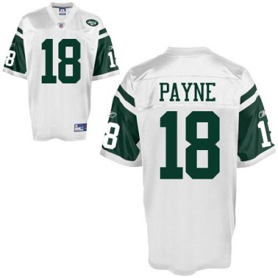 Jerseys Factory Cheap Jets #18 Logan Payne White Stitched NFL J