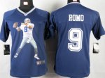 Jerseys Factory Cheap Nike Cowboys #9 Tony Romo Navy Blue Team C