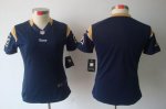 Jerseys Factory Cheap Nike Rams Blank Navy Blue Team Color Women