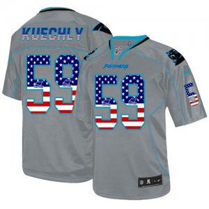 Jerseys Factory Cheap Nike Panthers #59 Luke Kuechly Lights Out