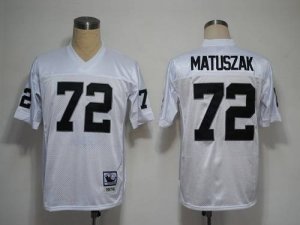 Jerseys Factory Cheap Mitchell and Ness Raiders #72 John Matusza