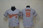 Jerseys Factory Cheap Orioles #19 Chris Davis Grey Cool Base Emb