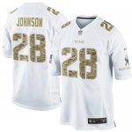Jerseys Factory Cheap Nike Titans #28 Chris Johnson White Men's
