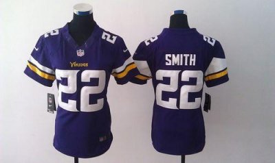 Jerseys Factory Cheap Nike Vikings #22 Harrison Smith Purple Tea