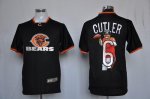 Jerseys Factory Cheap Nike Bears #6 Jay Cutler Black Men's NFL G