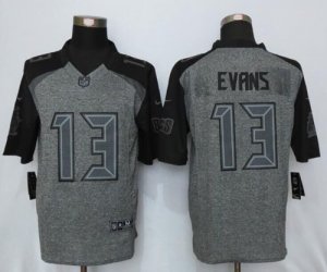 Jerseys Factory Cheap Nike Buccaneers #13 Mike Evans Gray Men's