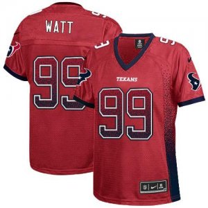 Jerseys Factory Cheap Nike Texans #99 J.J. Watt Red Alternate Wo