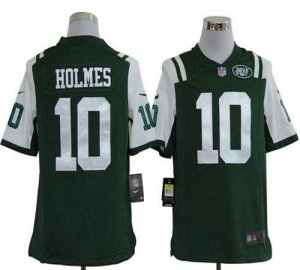 Jerseys Factory Cheap Nike Jets #10 Santonio Holmes Green Team C