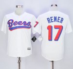 Jerseys Factory Cheap Beers Movie #17 Doug Remer White Stitched