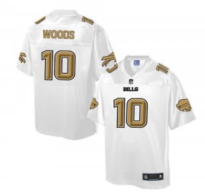 Jerseys Factory Cheap Nike Bills #10 Robert Woods White Men's NF