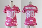 Jerseys Factory Cheap Nike Texans #80 Andre Johnson Pink Women's