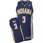 Jerseys Factory Cheap Revolution 30 Pacers #3 George Hill Navy B