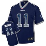 Jerseys Factory Cheap Nike Cowboys #11 Cole Beasley Navy Blue Te