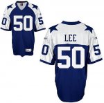 Jerseys Factory Cheap Cowboys #50 DSean Lee Blue Thanksgiving St