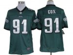 Jerseys Factory Cheap Nike Eagles #91 Fletcher Cox Midnight Gree