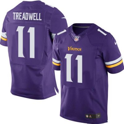 Jerseys Factory Cheap Nike Vikings #11 Laquon Treadwell Purple T