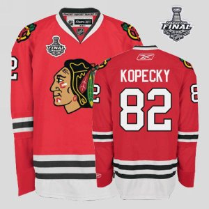 Jerseys Factory Cheap Blackhawks #82 Tomas Kopecky Embroidered R