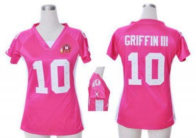 Jerseys Factory Cheap Nike Redskins #10 Robert Griffin III Pink