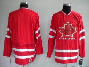 Jerseys Factory Cheap Team Canada 2010 Olympic Blank Embroidered