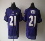 Jerseys Factory Cheap Nike Ravens #21 Lardarius Webb Purple Team