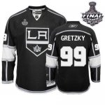 Jerseys Factory Cheap Kings #99 Wayne Gretzky Black CCM Throwbac