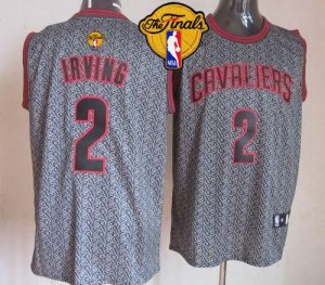 Jerseys Factory Cheap Cavaliers #2 Kyrie Irving Grey Static Fash