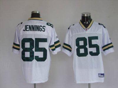 Jerseys Factory Cheap Packers #85 Greg Jennings White Stitched N