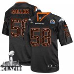Jerseys Factory Cheap Nike Broncos #58 Von Miller New Lights Out