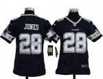 Jerseys Factory Cheap Nike Cowboys #28 Felix Jones Navy Blue Tea
