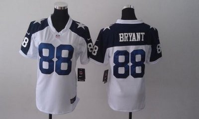 Jerseys Factory Cheap Nike Cowboys #88 Dez Bryant White Thanksgi